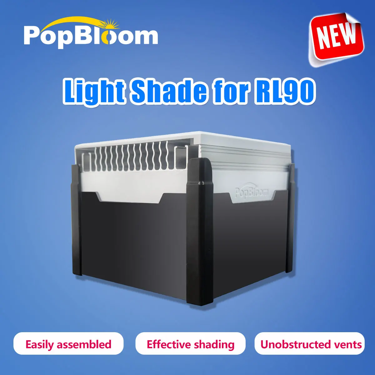 

PopBloom RL90/RS90 LED Aquarium Light Shade