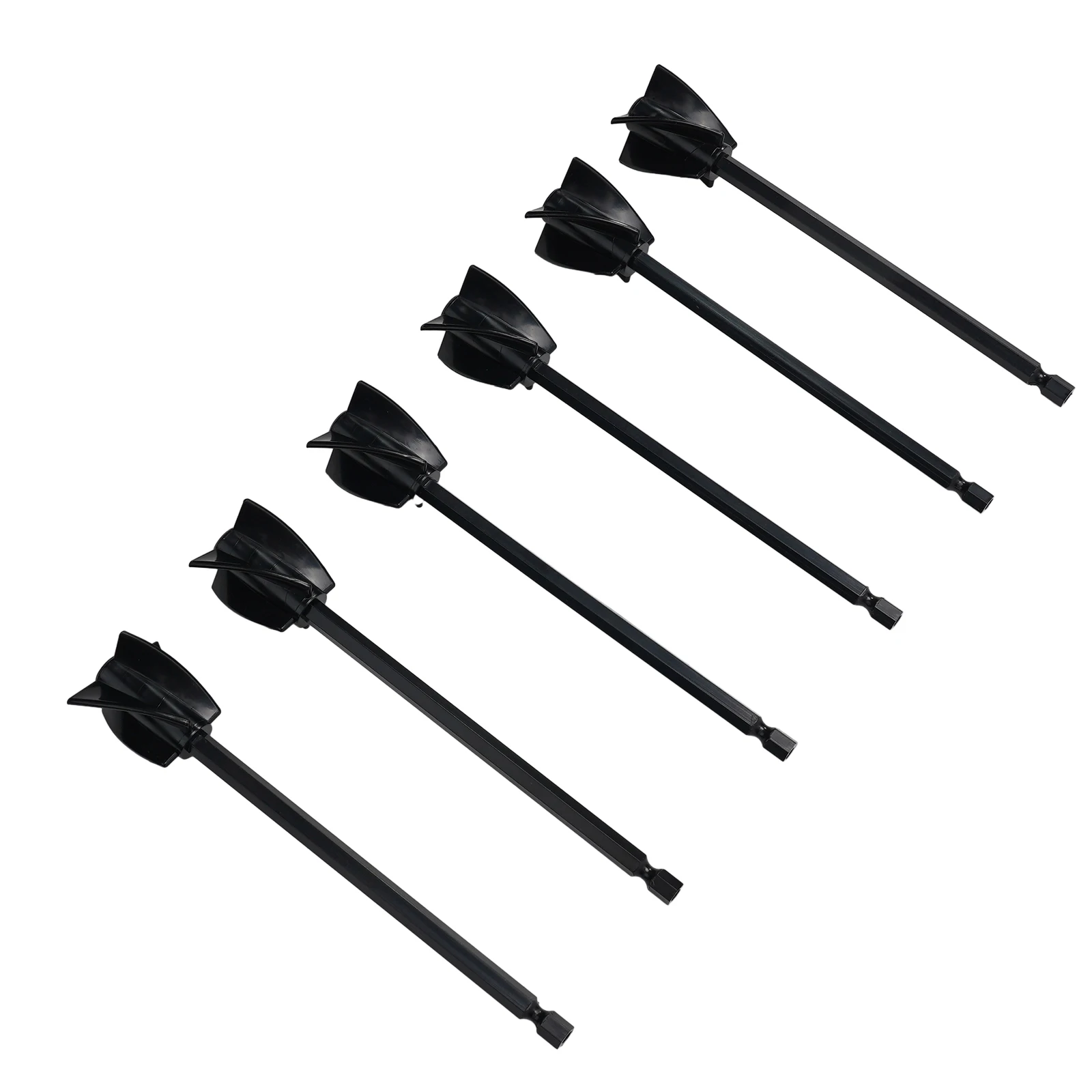 

6PCS For Resin Mixing Rods for Drill Epoxy Mixer Stirring Tool ABS Whisk Attachments for Paints and Thick Liquids