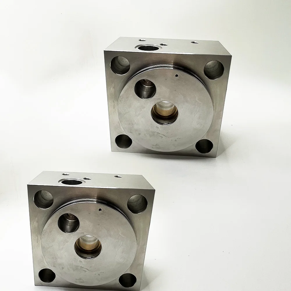 High Quality 007303-1 WaterJet Cutting Intensifier Pump Spare Parts 60K Low Pressure Bell End Bell Assembly Factory TL-001008-1