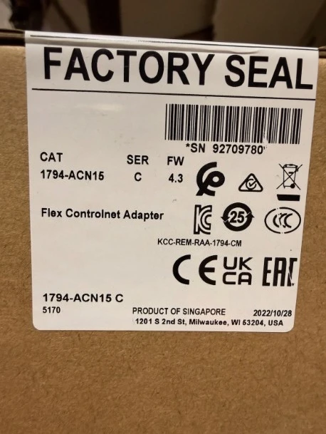 

Brand New 1794-ACN15 1794-ACNR15 One Year Warranty ​ Fast delivery