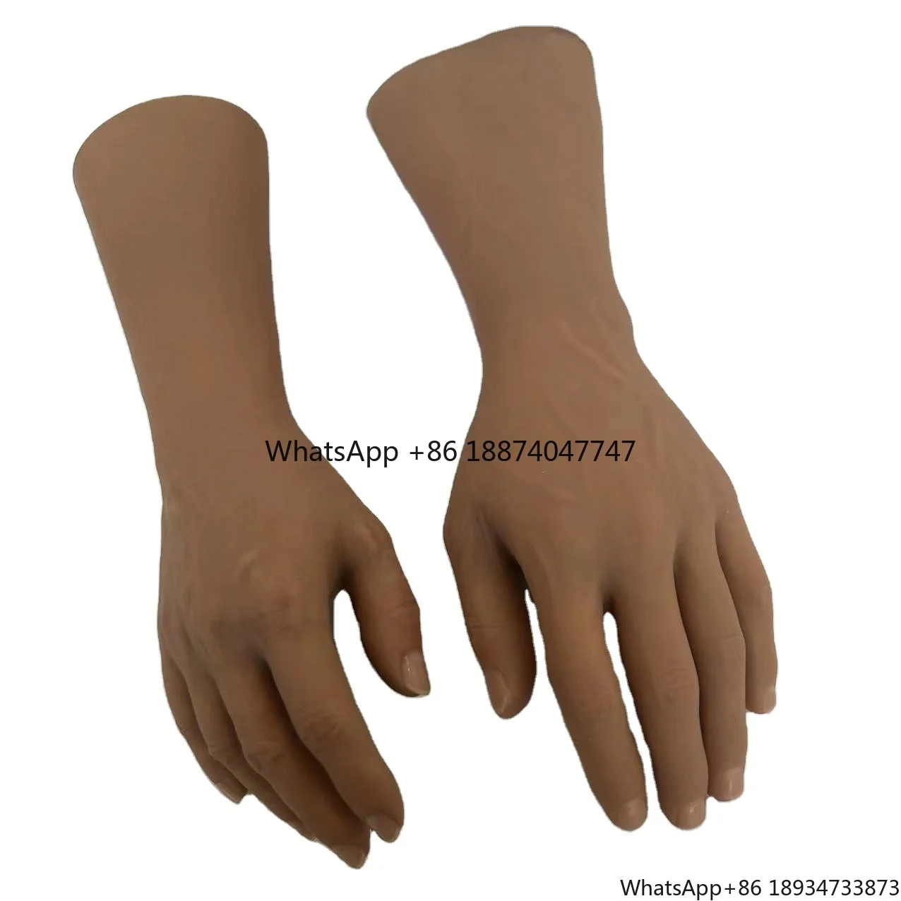 Hand custom color arm prosthesis Artificial limbs Decorative Silicone  Prosthetic