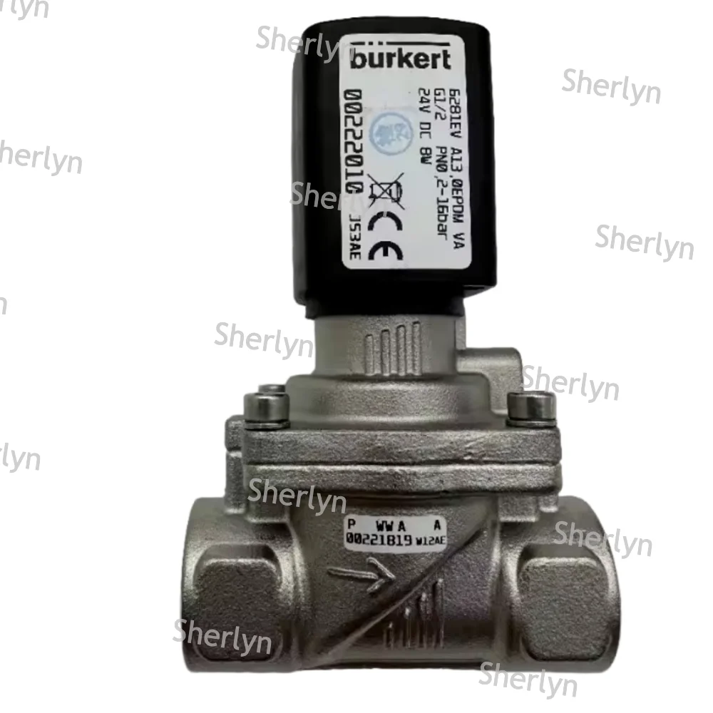 Burkert 6213 G1 2/2 Normally Closed Solenoid Valve 00221666 00221667 00221669  EPDM Seal