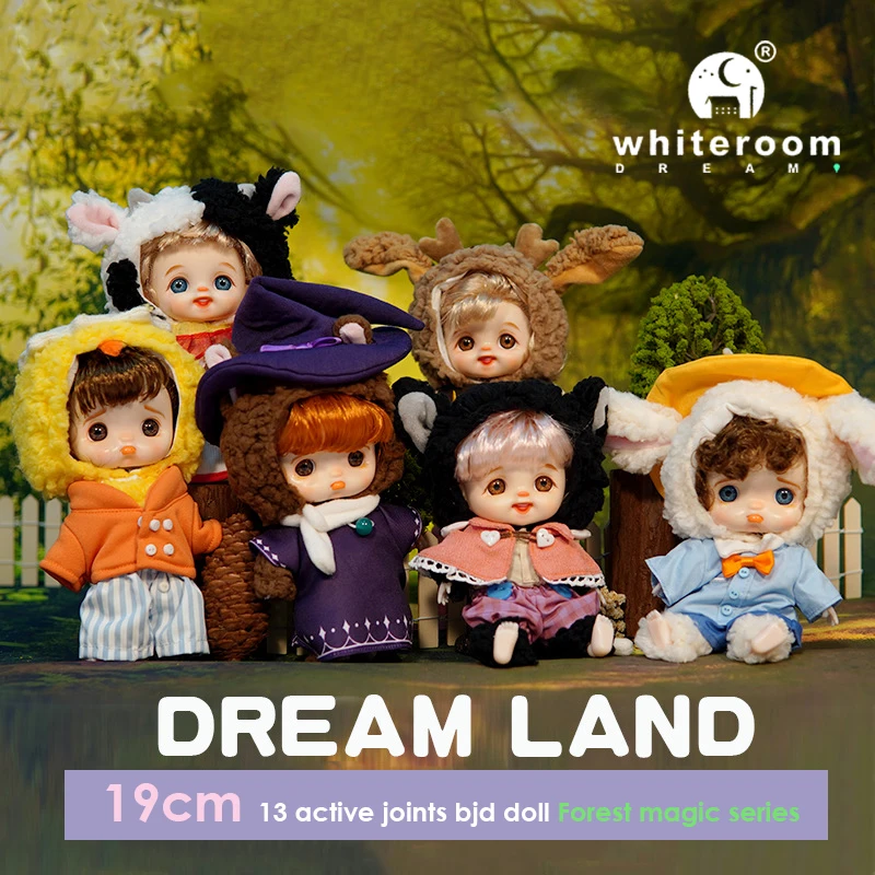 

19 см Bjd Кукла Коллекция Куклы Игрушки Для Девочки Фестивальные Подарки Подарок На День Рождения 1/8 Blue Eye Dream Land Magic Boy Baby Kawaii Toy