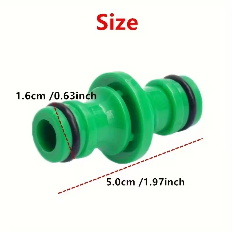 1Pc two-way nipple joint water pipe repair fittings two-way joint water connection fittings repair extension joint