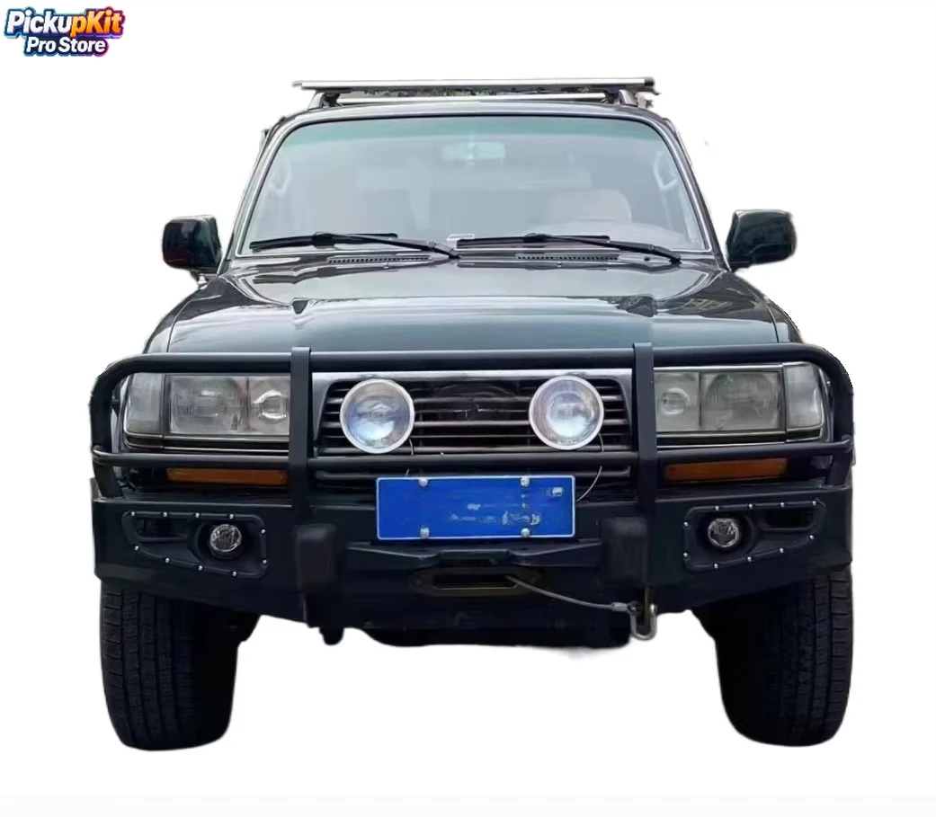 

Land Cruiser LC80 Bull Bar Heavy-Duty Steel Anti-Corrosion Off-Road Guard