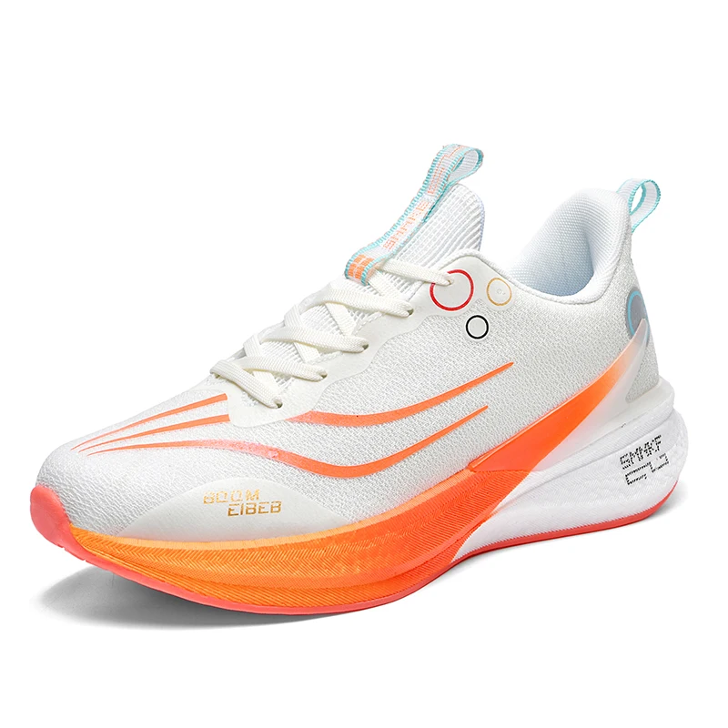 

2025 Men's Autumn Shoes Bestseller - Breathable Mesh Running Shoes, Carbon Plate Speed Training, Cushioned Anti-Slip Hiking, One