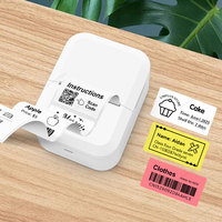 X2 Adhesive Label Printer Similar as B21 B1 M110 Marklife P50 E210 Label Machine Inkless Thermal Label Maker Or 1PK Label Tape
