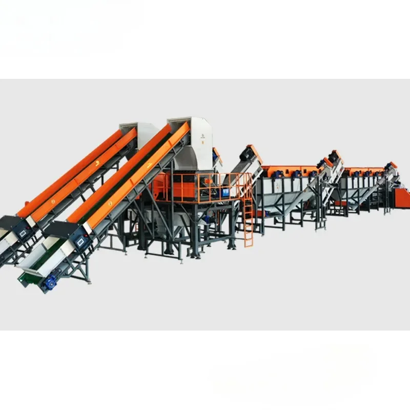 High Efficiency Film Washing Machine Plastic Film Crushing Washing Drying Recycling Line