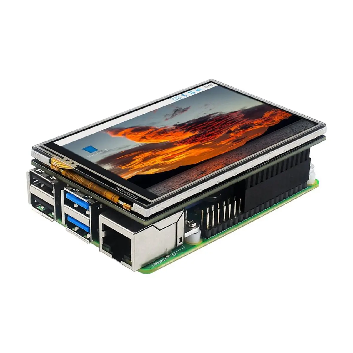For 5 3.5 Inch Touch Screen 480x320 60 Frame LCD TFT Display for 4 Model B or 3B+ 3B