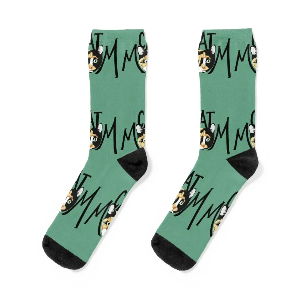 

Calico Cat Mom Socks FASHION colored valentine gift ideas Men Socks Luxury Brand Women's