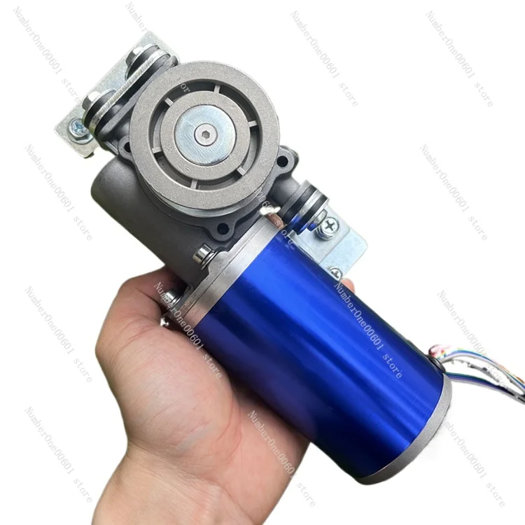 Ultra-Quiet Large Torque Brushless Worm Gear Gear Reduction Motor Induction Automatic Door Accessories Motor 24V 60W