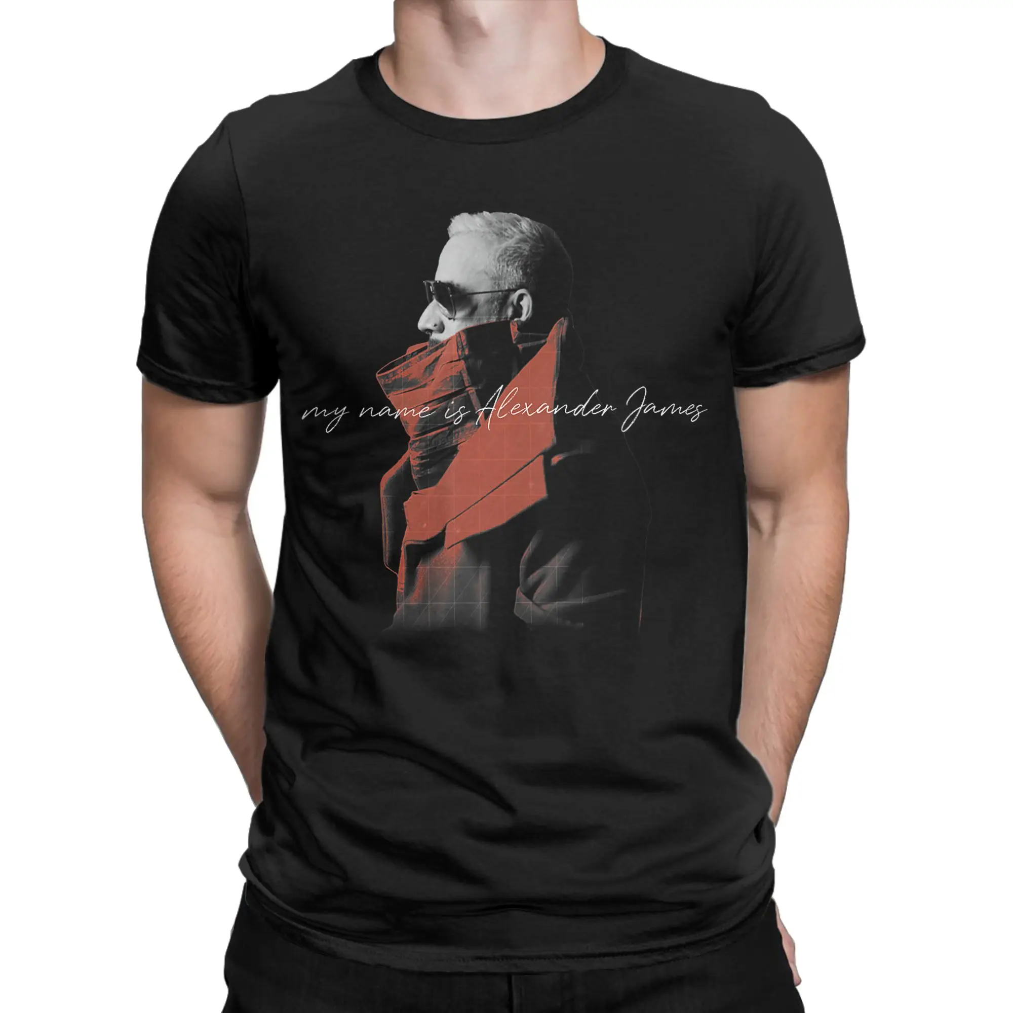 AJ Mclean My Name is Alexander James T Shirt Men Cotton Top Tee Vintage  Crewneck Short Sleeve