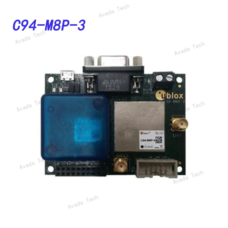 

Avada Tech C94-M8P-3 GNSS / GPS Development Tools u-blox RTK application board package, Europe (433 MHz)