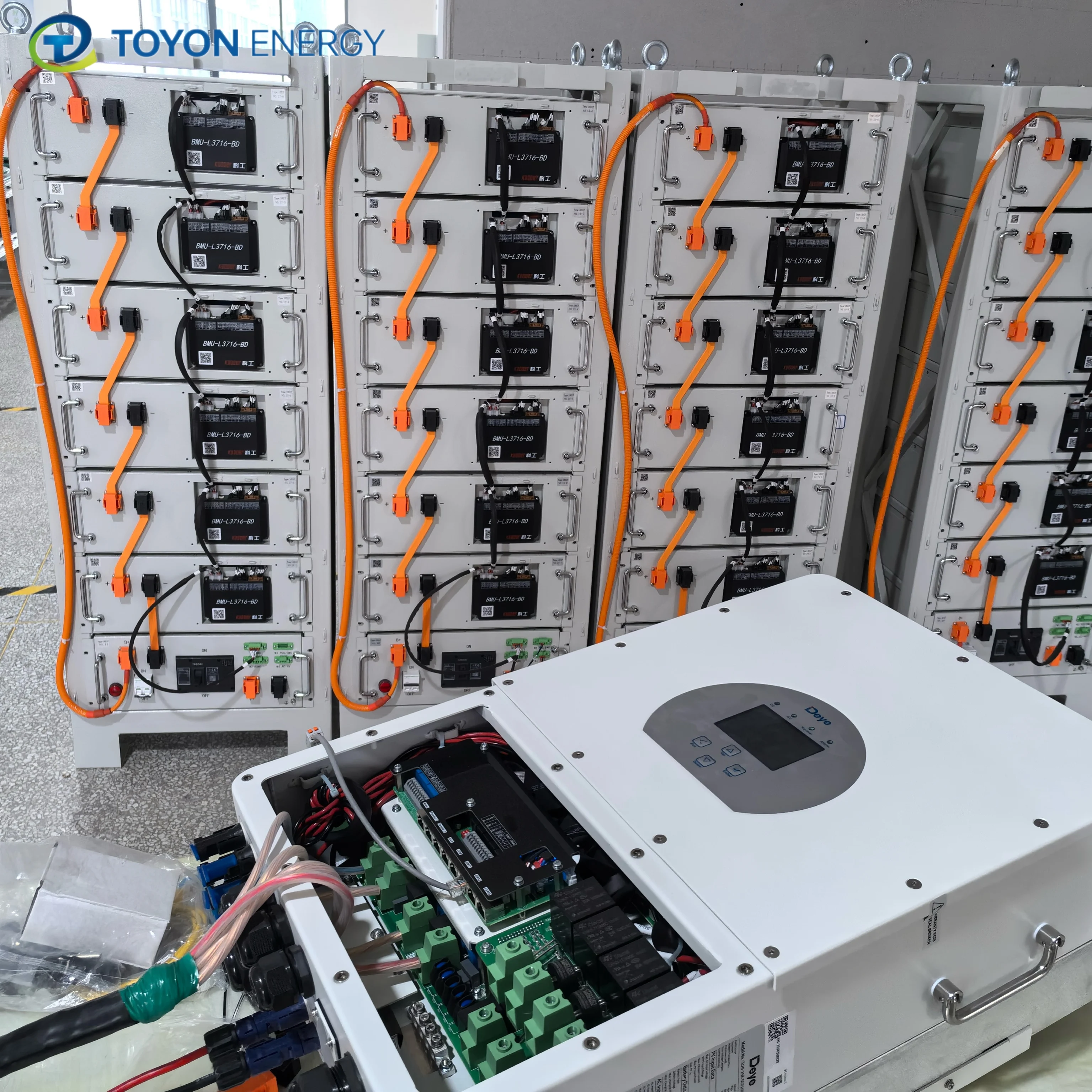 リチウムイオン電池高電圧215kw 100kwh商用蓄電シス - Energy Storage Rack のレビューと価格
