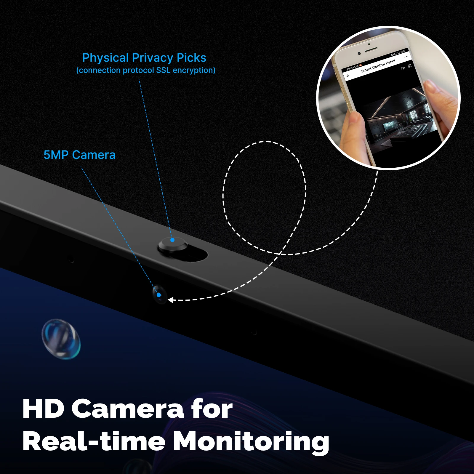 2025 Moes Tuya 10,1 Zoll Smart Control Panel Multi Mode Wandhalterung Wifi Zigbee Bluetooth PoE Smart Touch Panel Home Automation