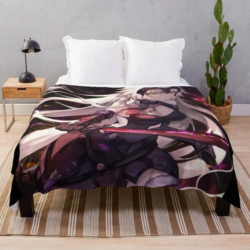 Jeanne Alter Fate Grand Order Throw Blanket Cute for babies Blankets For Sofas Multi-Purpose Blankets