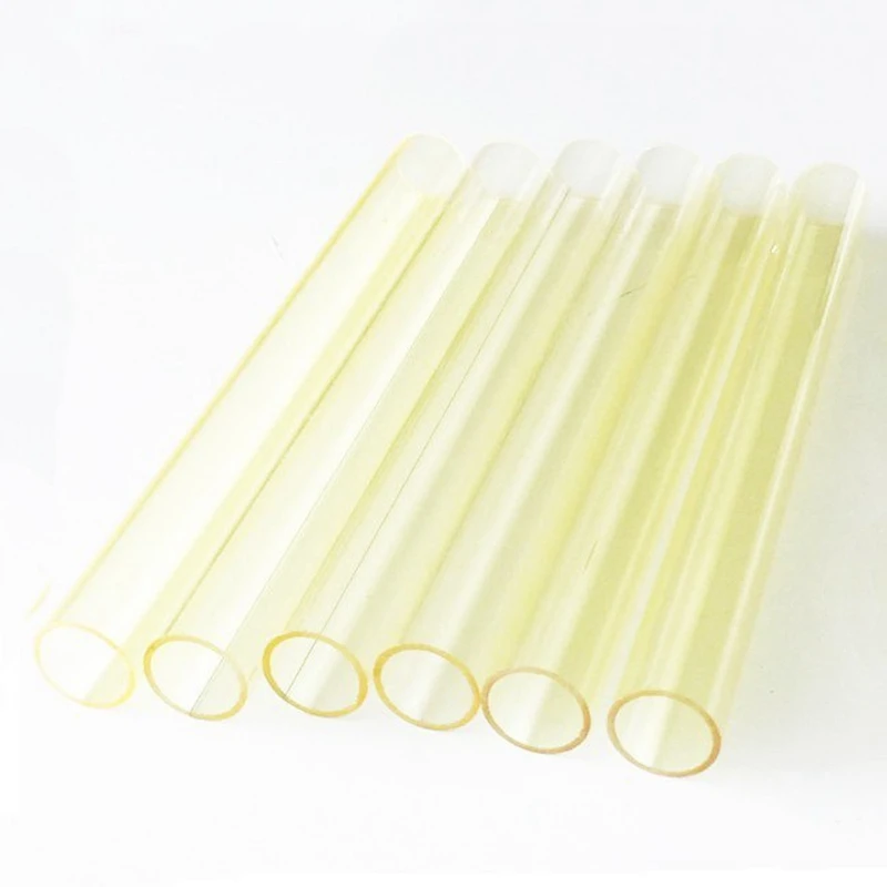 OD12*80mm IPL Yellow Quartz Tube lamp glass e-light laser uv tube lab science diy material