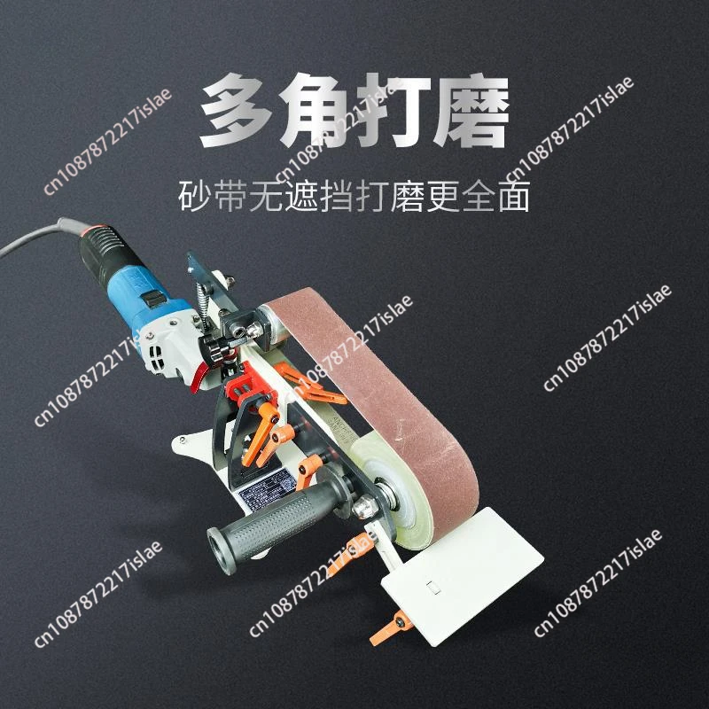 Heavy Duty Belt Sander Frame 730x50MM Belt Sanding Machine Adapter Angle Grinder Retrofit Desktop Knife Sharpener