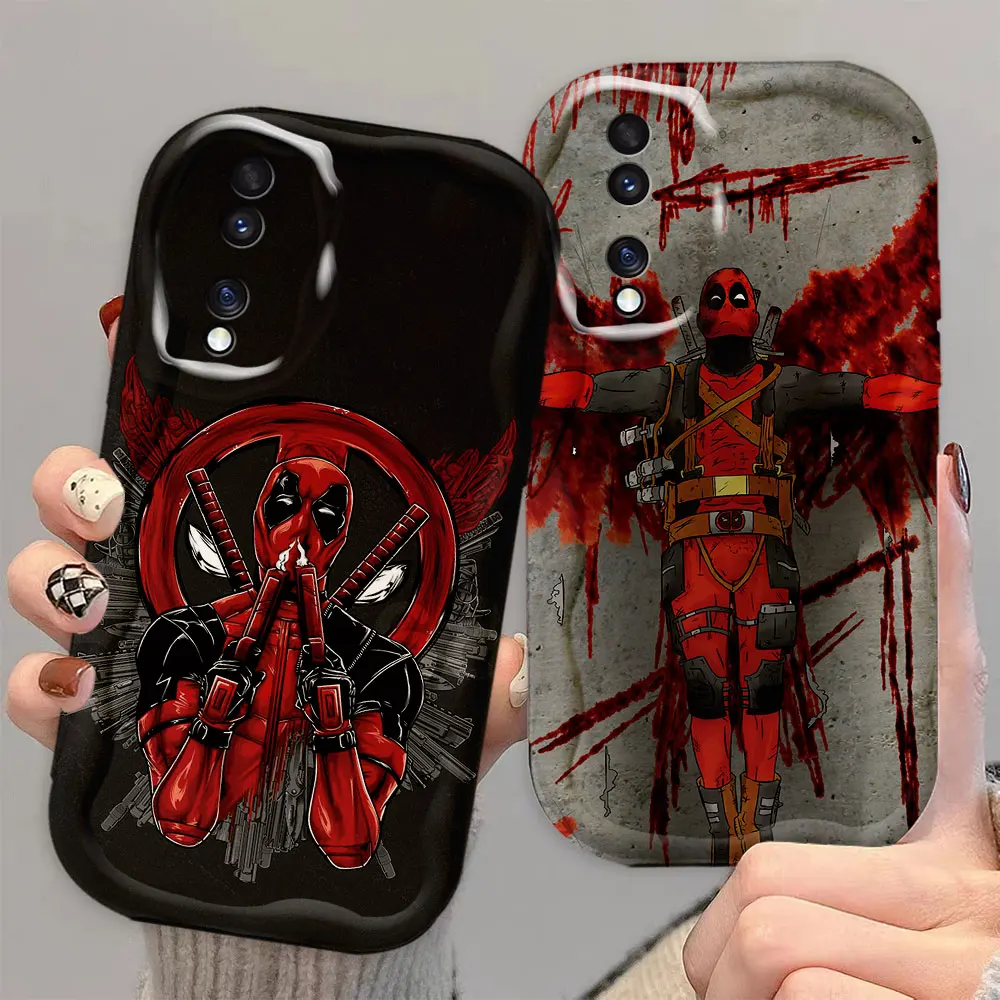 Marvel Deadpool Phone Case For HUAWEI P40 P30 NOVA 11 10 9 7 5T SE MATE 40 30 HONOR 90 LITE 50SE X50I 20 PRO 5G