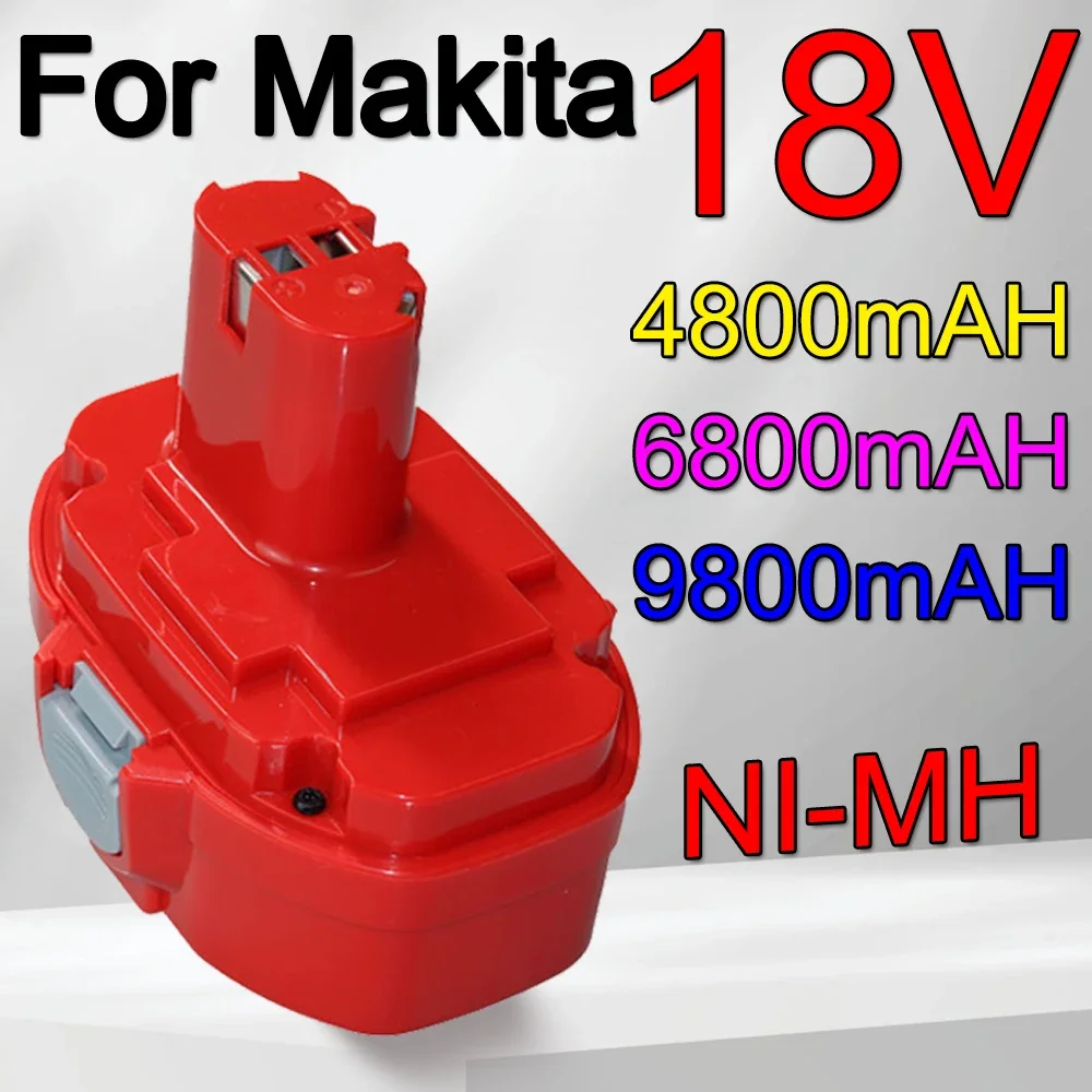 

for Makita 18V 6800mAh Ni-MH Battery Replace 18V PA18 1822 1823 1833 1834 1835 1835F 192828-1 192829-9