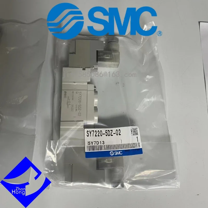 SMC asli saham SY7220-5DZ-02 5 Port Solenoid Valve, semua seri tersedia untuk harga pertanyaan, otentik dan handal