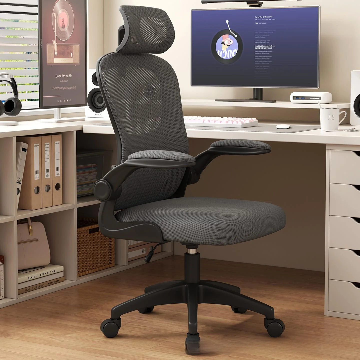 ergonomic-office-chair-cover-comfortable-cuter-chair-home-study-writing-chair-learning-chair-meeting-chair-bicycle-riding