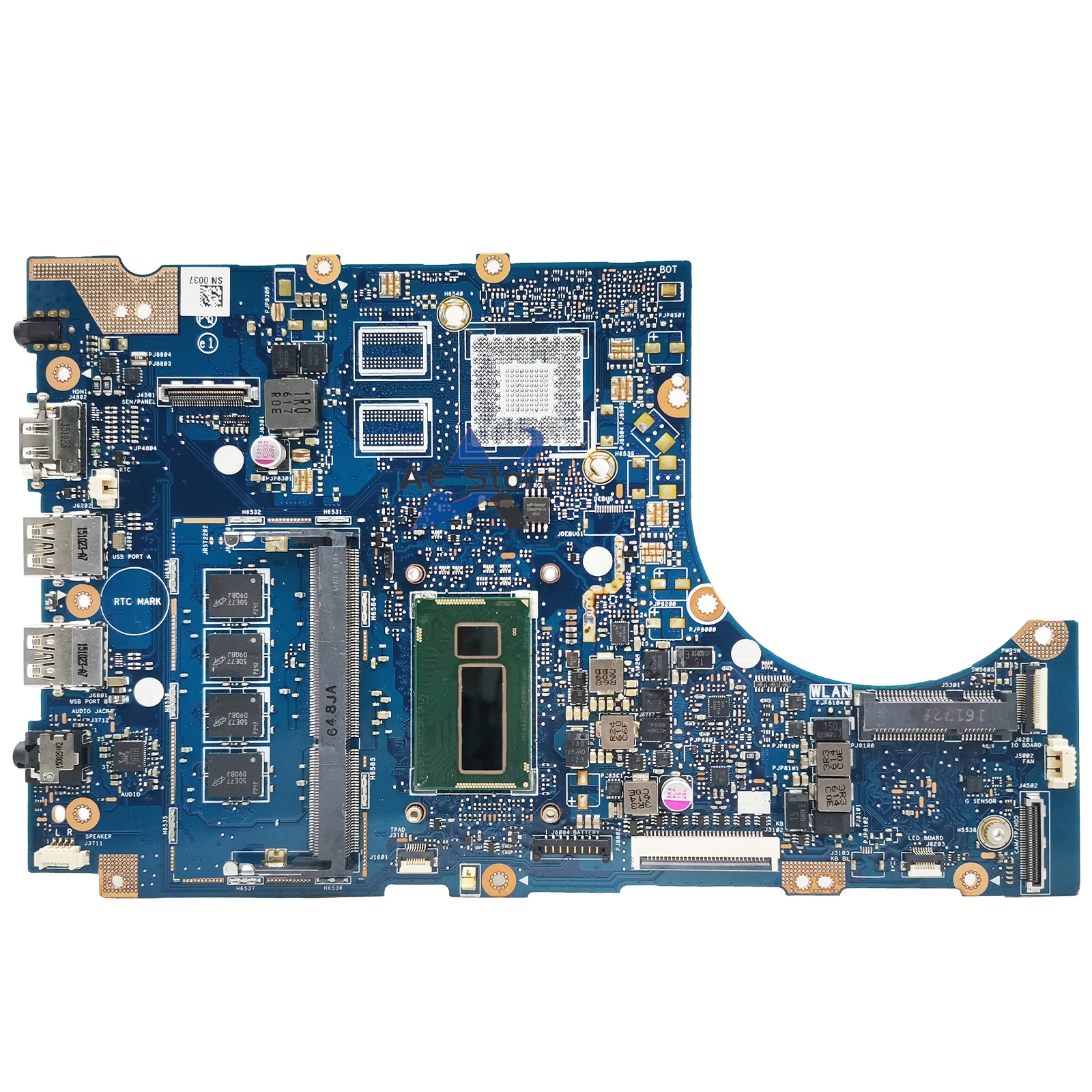 Tp300la Moederbord Voor Asus Tp300l Tp300ld Tp300lj Q302l Q302la Laptop Moederbord I3 I5 I7 4Gb/Ram Uma/Gt 820M