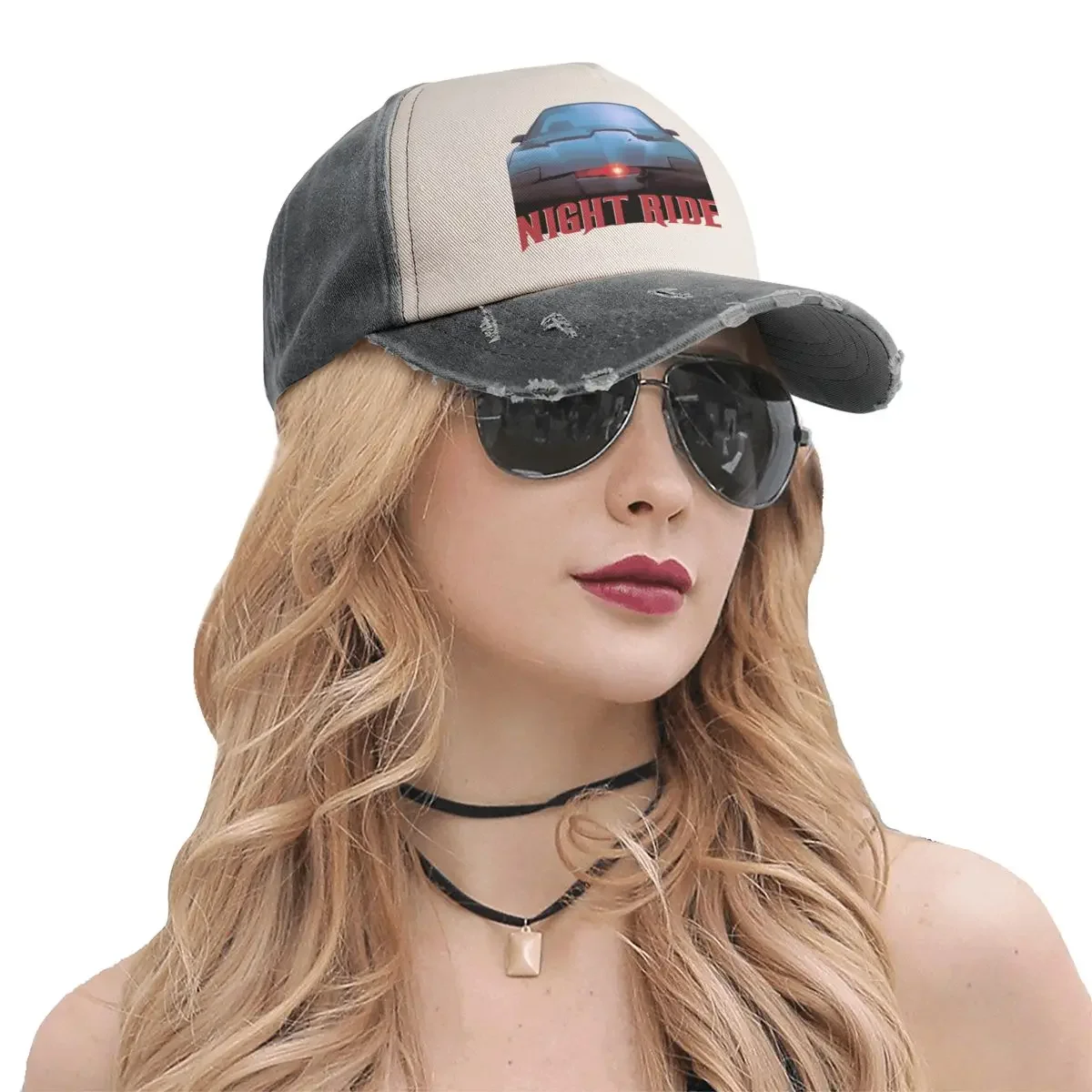 KITT - Knight Rider Cowboy Hat hard hat dad hat Sports Caps Hats For Men Women's image 5