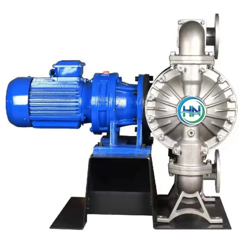 DBY-80 3 Inch Stainless Steel Diaphragm Water Pump Large Flow Electric Air Pump with Marine Self Priming Feature