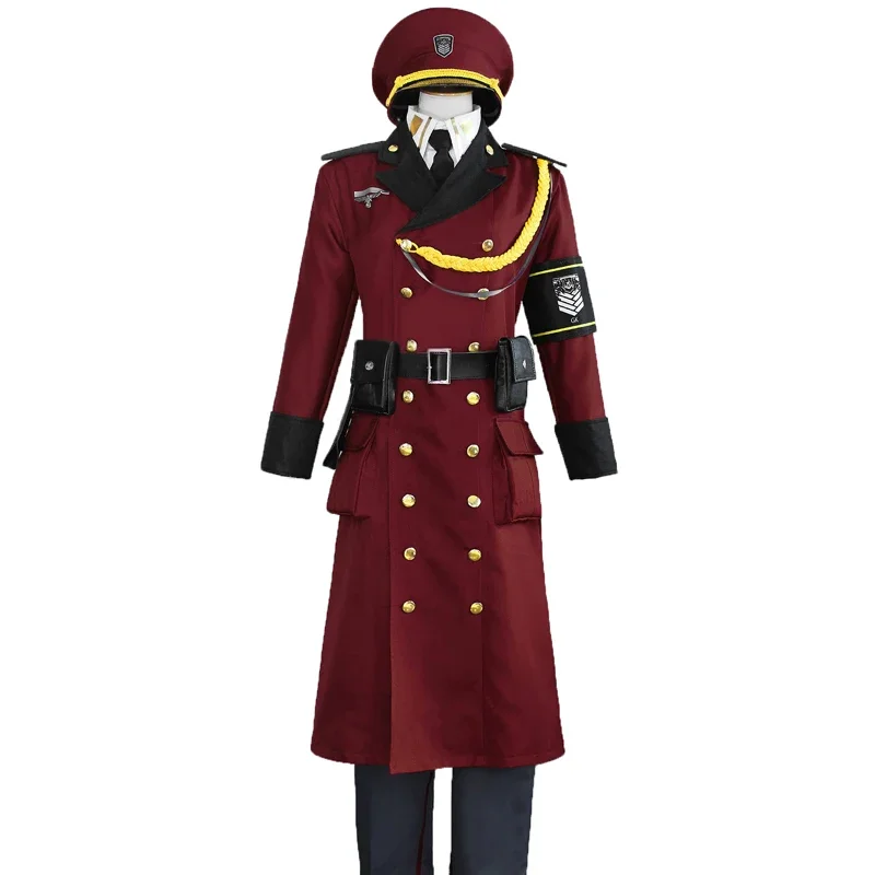 Game Girls Frontline Commander Military Uniform Cosplay costume Unisex with Hat Halloween costumes 11 BS 1288