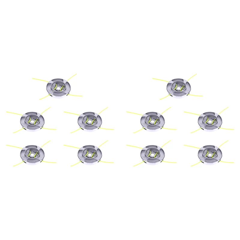 ABVG-10X Alloy Head Metal Trimmer Head ,Brush Cutter Replacement Parts Bump Feed Head For Brush Cutter Grass Trimmer