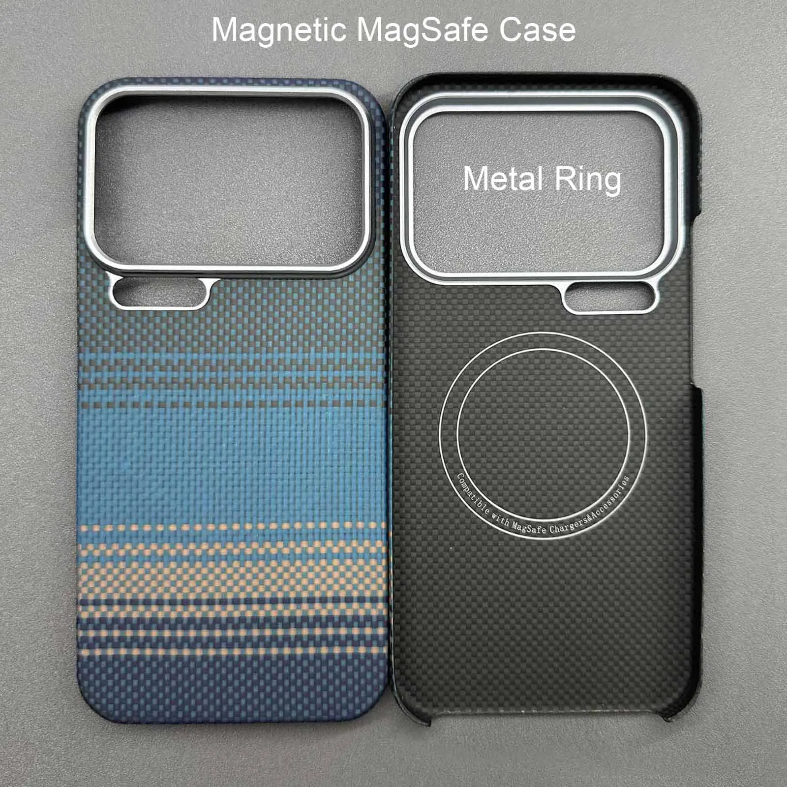 Voor xiaomi 17 pro max case kevlar 600d carbon aramidevezel magsafe stof dunne harde cover 17 pro magnetische balck Slim licht rood