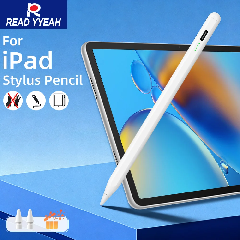 

Стилус для Apple Pencil для iPad A16 Air 11 5 4 Pro 2025 11th 13 12.9 M4 M3 M2 Ручки 10 9 10-го 9-го поколения Mini 7 6 Touch Pen