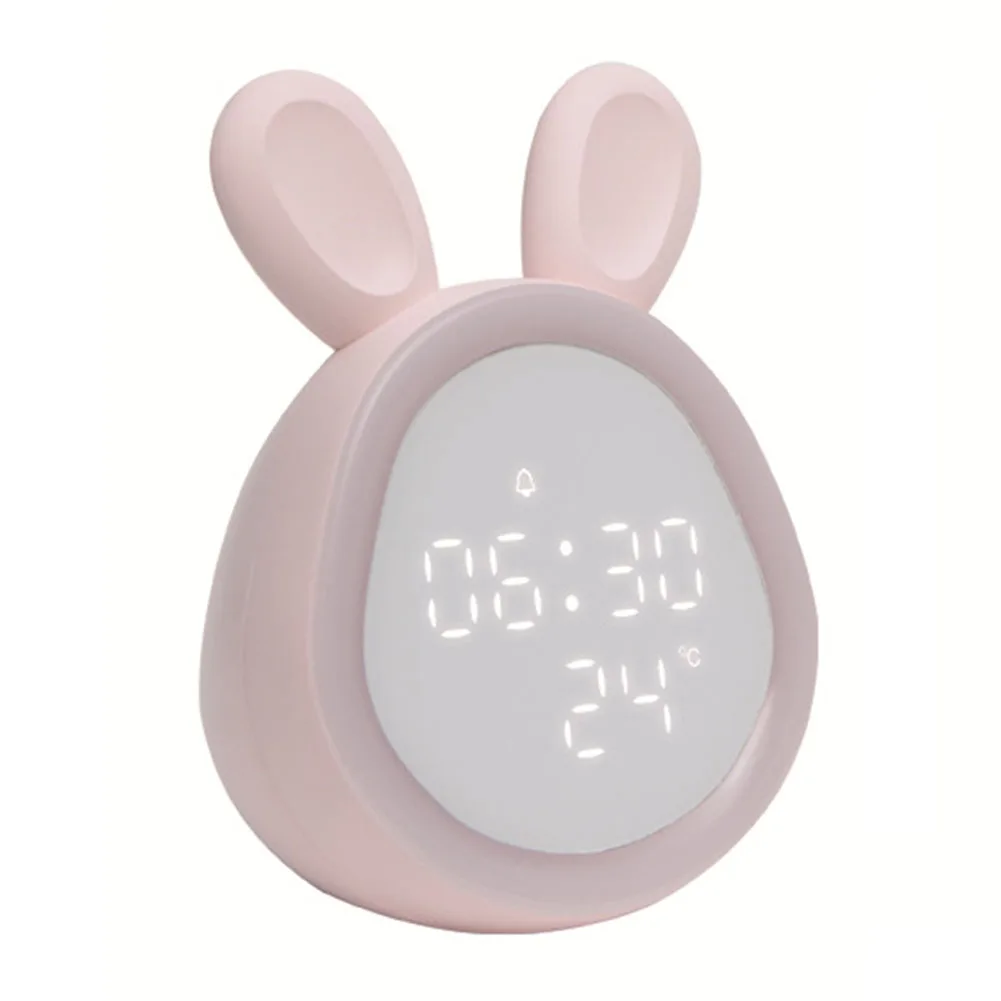 

Add charm to your bedroom with the Time Rabbit Alarm Clock a practical and stylish electronic alarm clock with night light