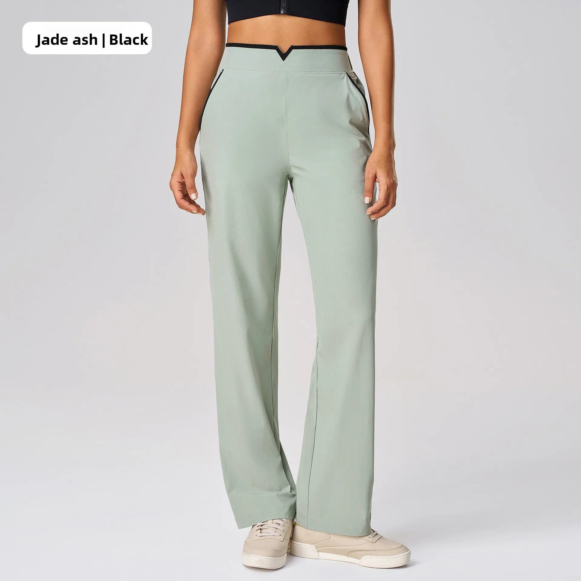 

Yoga New Women Loose and Versatile Sports Trousers Women's High Waist and Thin Straight Fitness Pants Quick-drying Breathable