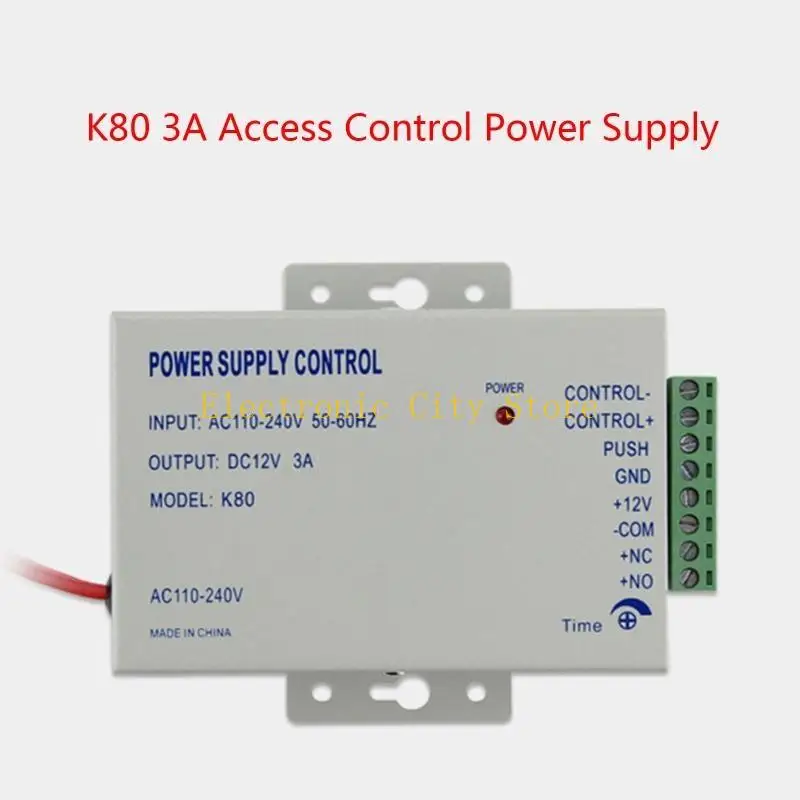 

K80 Power Supply Control for Apartment Lock Building Intercom Cameras HU8D