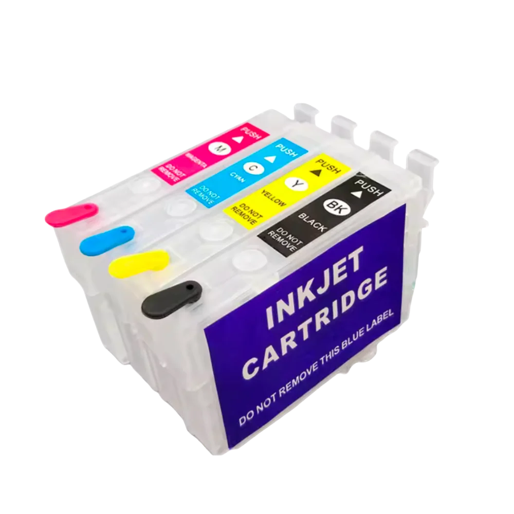 

T1291-T1294 Refillable Ink Cartridges For Epson WF-7015 WF-7515 WF-7525 SX535WD BX525WD BX535WD SX620FW B42WD