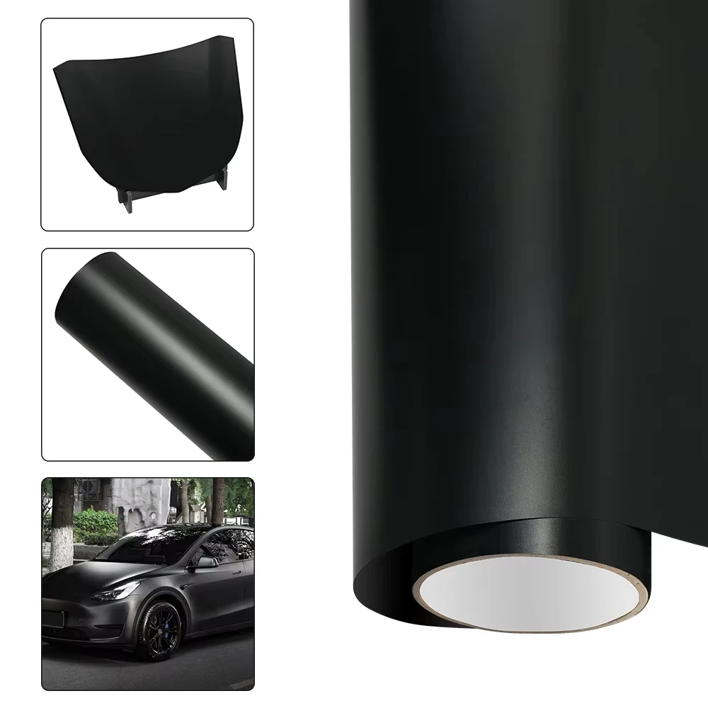 

Car Vinyl Wrap Film Samurai Black Color Change Modification Para for Cars Motorcycle Waterproof Body Sticker Cover Accessories