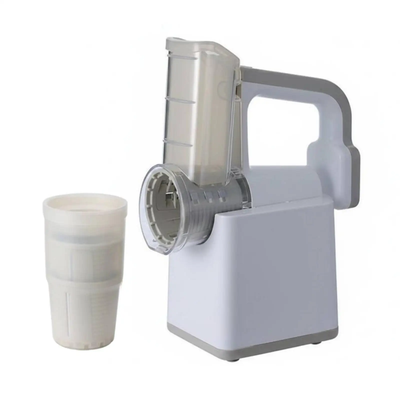 Electric Vegetable Easy to Use Drum Cheese Shredder Singlepress Control