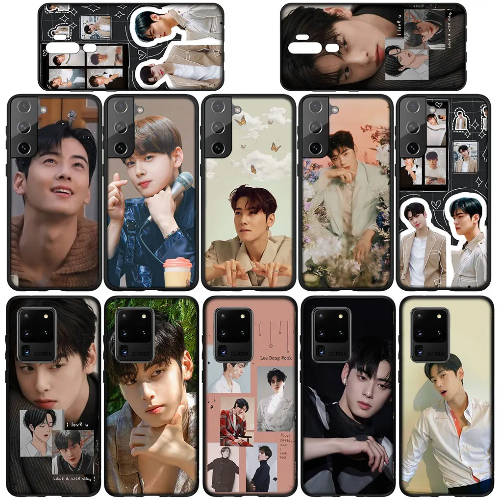 Cha EunWoo Lee Dong min K POP Eun Woo Phone Cover Case for Motorola Moto G9 G30 G50 G60 G40 G52 G41 G42 G22 G71 E32 E7 G100 G