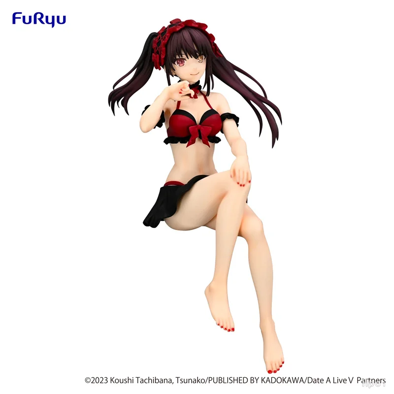 

FuRyu Original 15Cm Noodle Stopper Tokisaki Kurumi Action Figure Toys For Kids Gift Collectible Model Ornaments