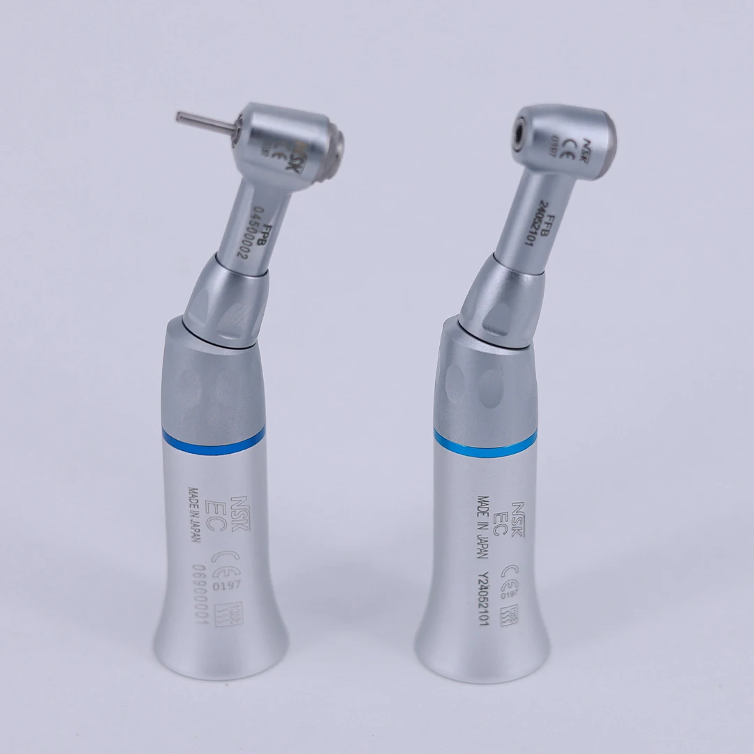 FFB/FPB Dental 1:1 Direct Drive Contra Angle Low Speed Handpiece Contra Angle Handpiece CA-burs Ø 2,35 mm/FG-burs 1,6 mm