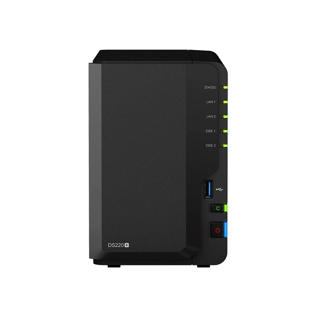 Synology DS220 + nas stores server network data per private cloud enterprise-level offices