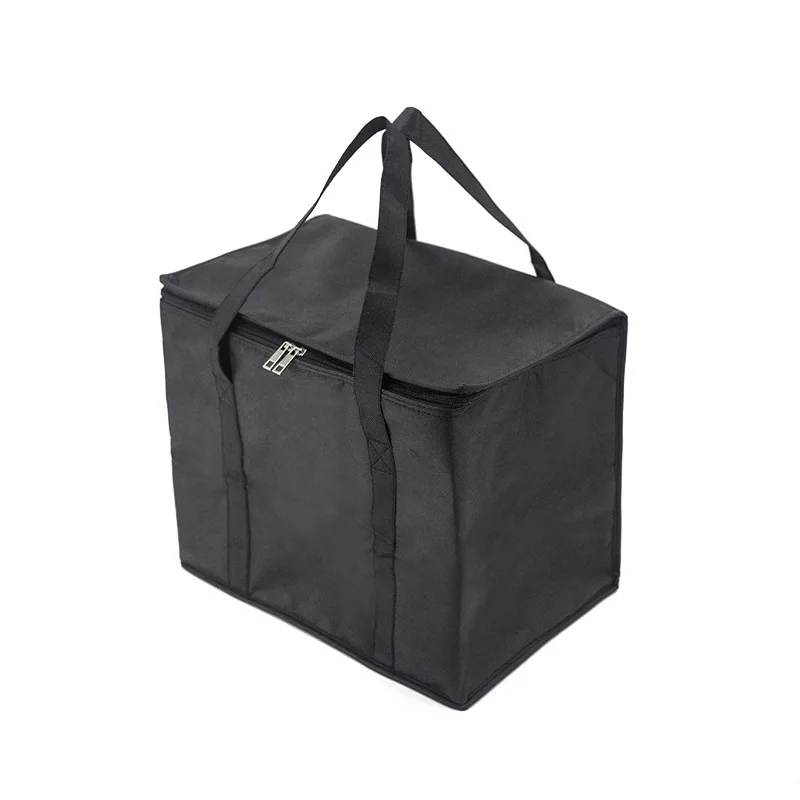 Homefish XL Große Isolierte Kühltasche Leichte Robuste Reißverschluss-Thermotasche für Lebensmittel und Pizza – Detail 1