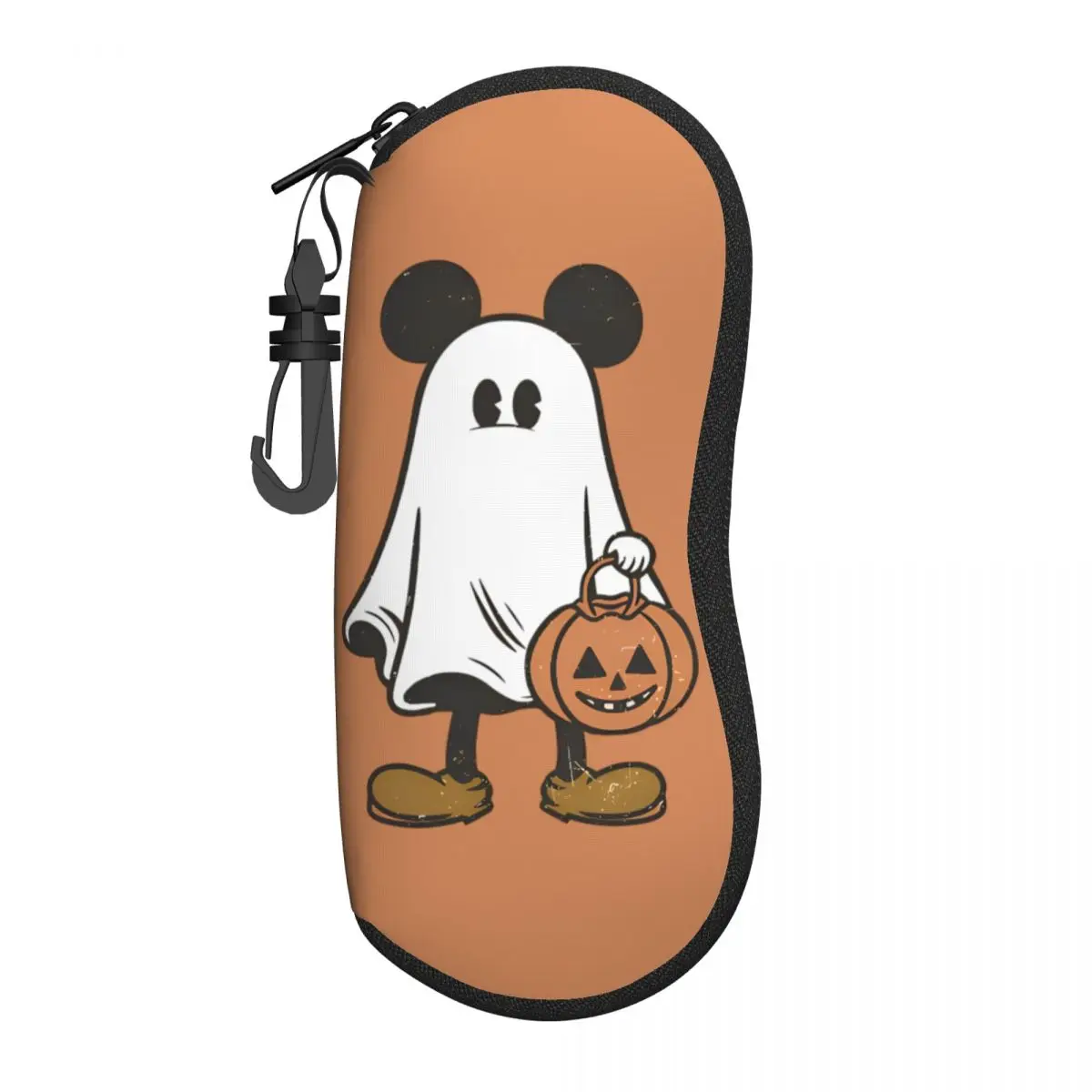 

Mickey Mouse Head Halloween Fall Glasses Case Men Women Fashion Ghost Reading Storage Box Print Sunglasses Box