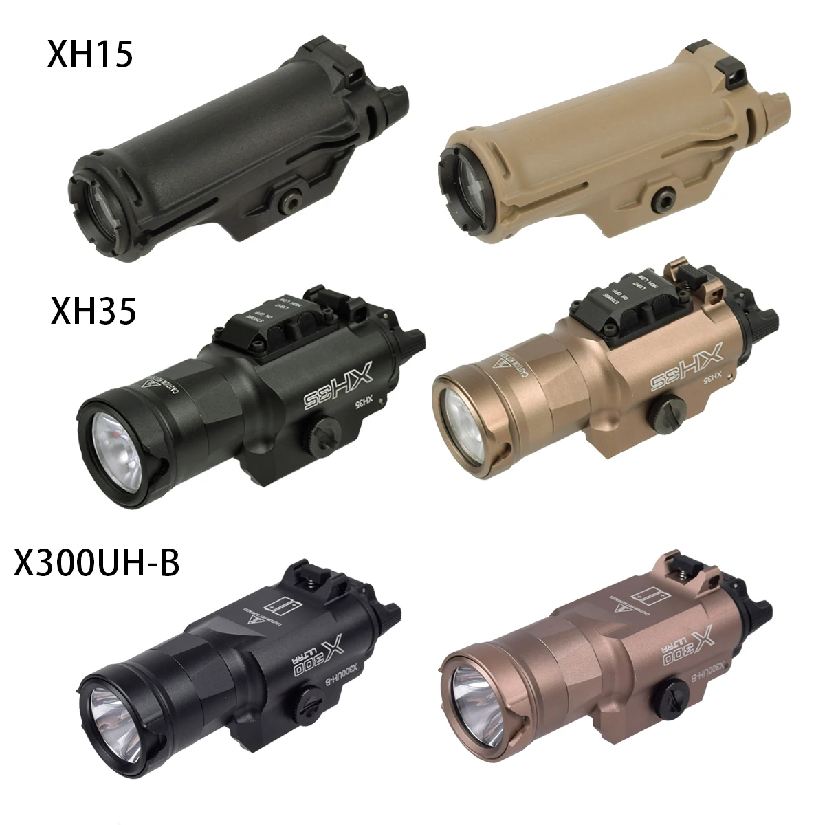 الحافظة العالمية ل Surefire XH15 XH35 X300UH-B الأسلحة مصباح يدوي TLR TLR-1HL TLR-3 TLR-4 TLR-7 TLR-8 الأسلحة كشاف ضوء