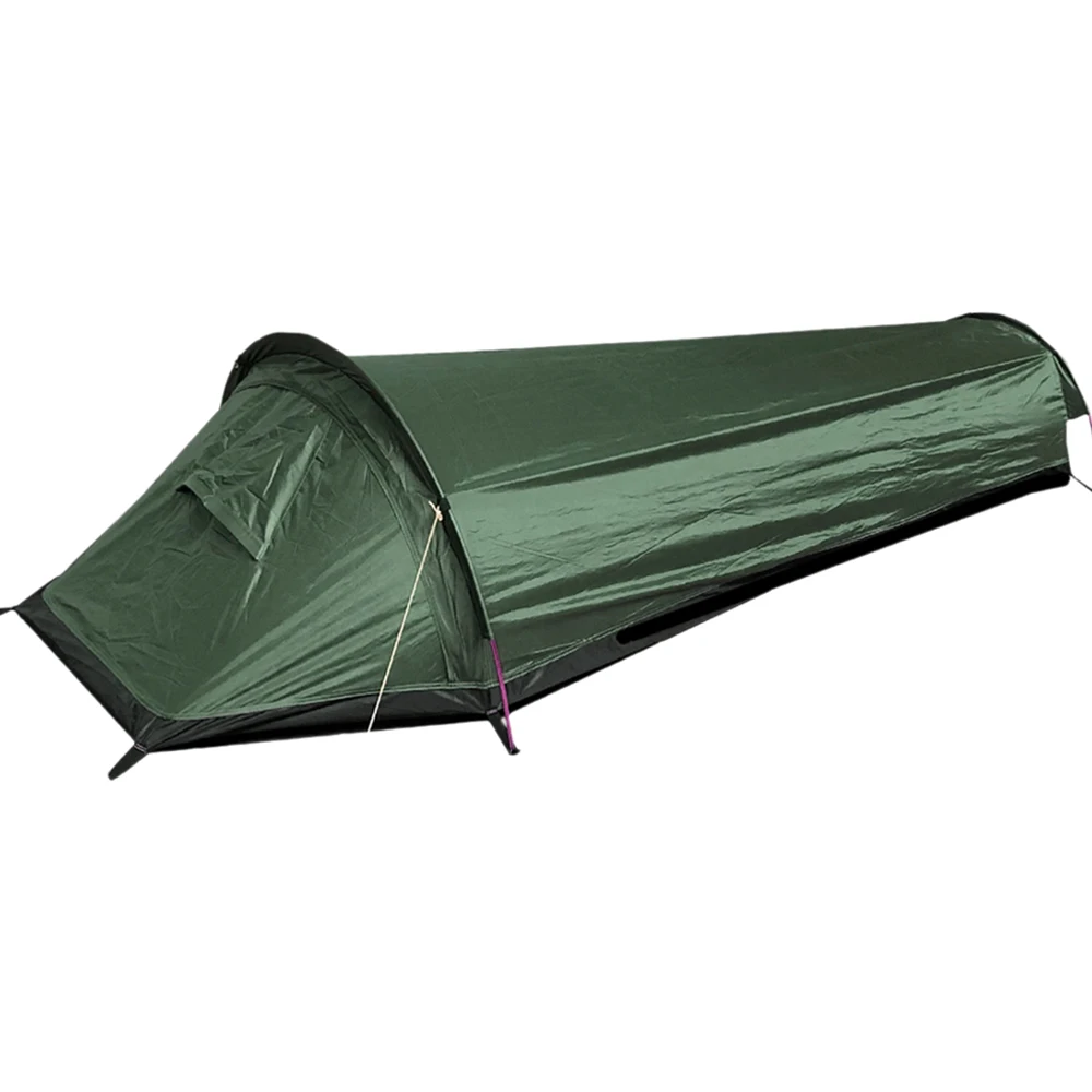 Backpacking Tent Outdoor Camping Sleeping Bag Tent 2024 New Hiking Traveling Equipment Lightweight Single Person Sleeping Tent