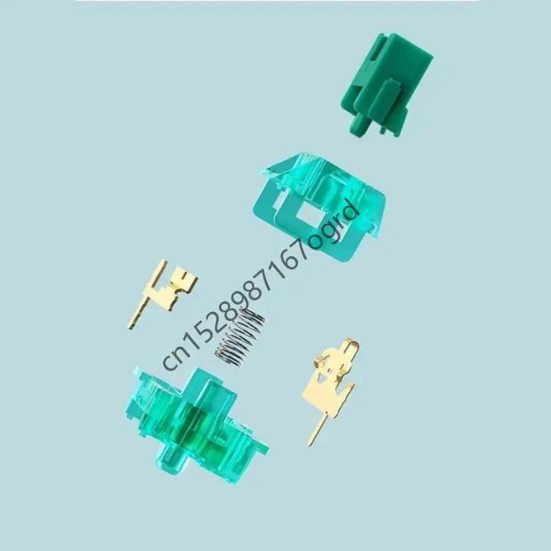 70Pcs Customized Mechanical Keypad Crystal Switching Linear Section Switching 634A