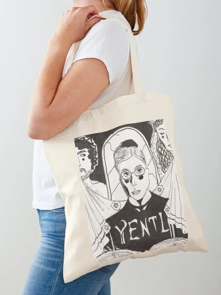 

Yentl Tote Bag personalized tote Lady bag canvas tote bag Portable shopping