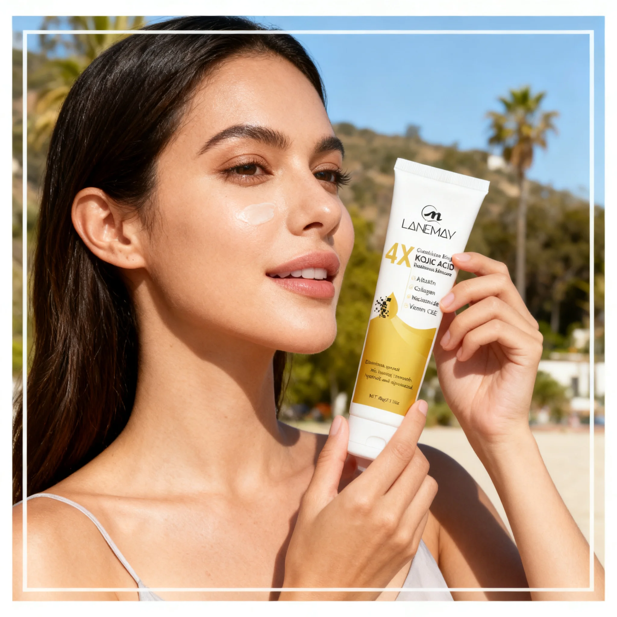1/2/3PCS 4X Glutathione Bright Kojic Acid Radiance Skincare - Eliminates Spots, Evens Tone, Smooths & Hydrates 60G Skin Care